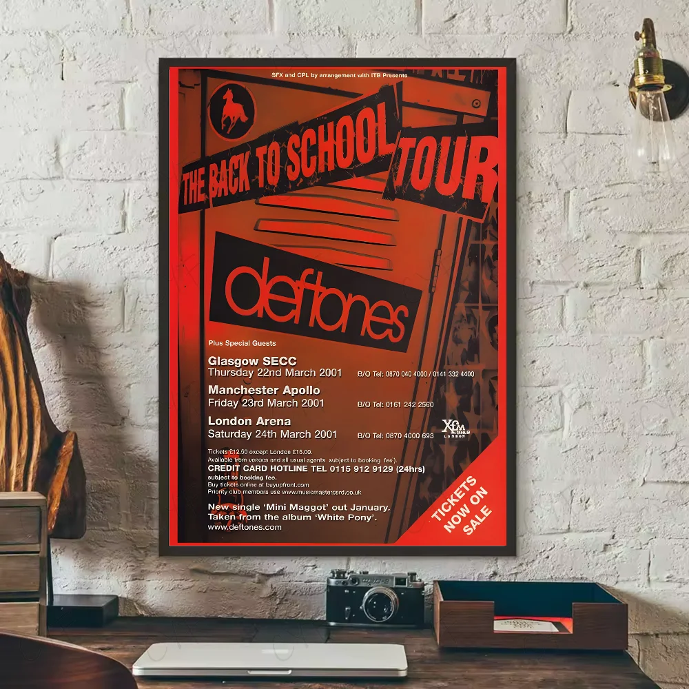 Deftones Vintage Band Wall Art