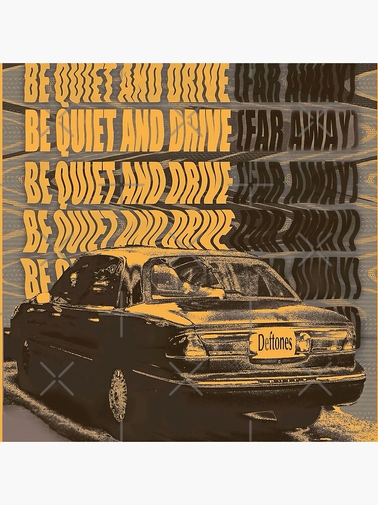 Deftones Drive Inspired Artwork Throw Pillow - Image 2