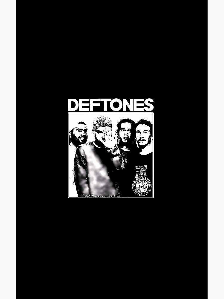 Deftones Minimalist Wordmark Shower Curtain - Image 2