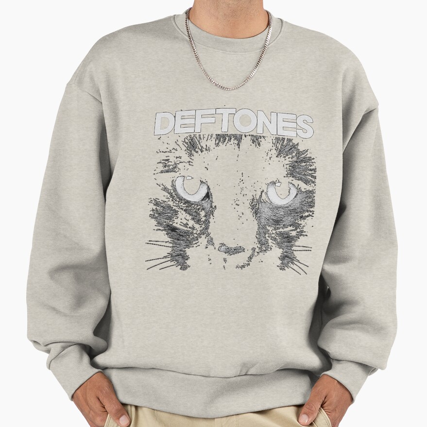 Deftones Cat Dreamscape Sweatshirt - Image 3