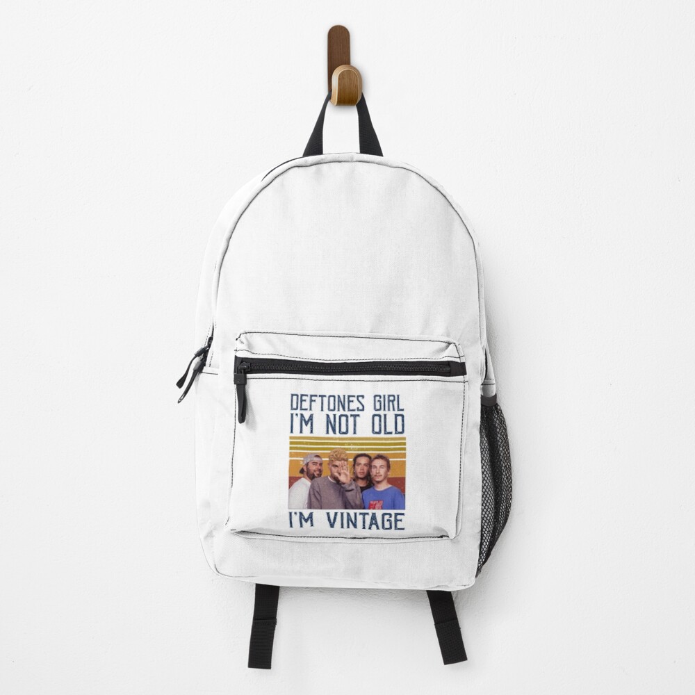 Deftones Alternative Music I'm Not Old Backpack