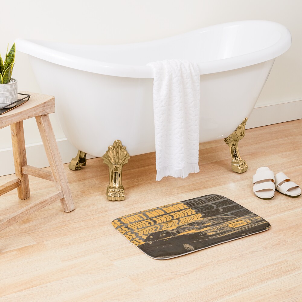 Deftones Drive Inspired Artwork Bath Mat - Image 2