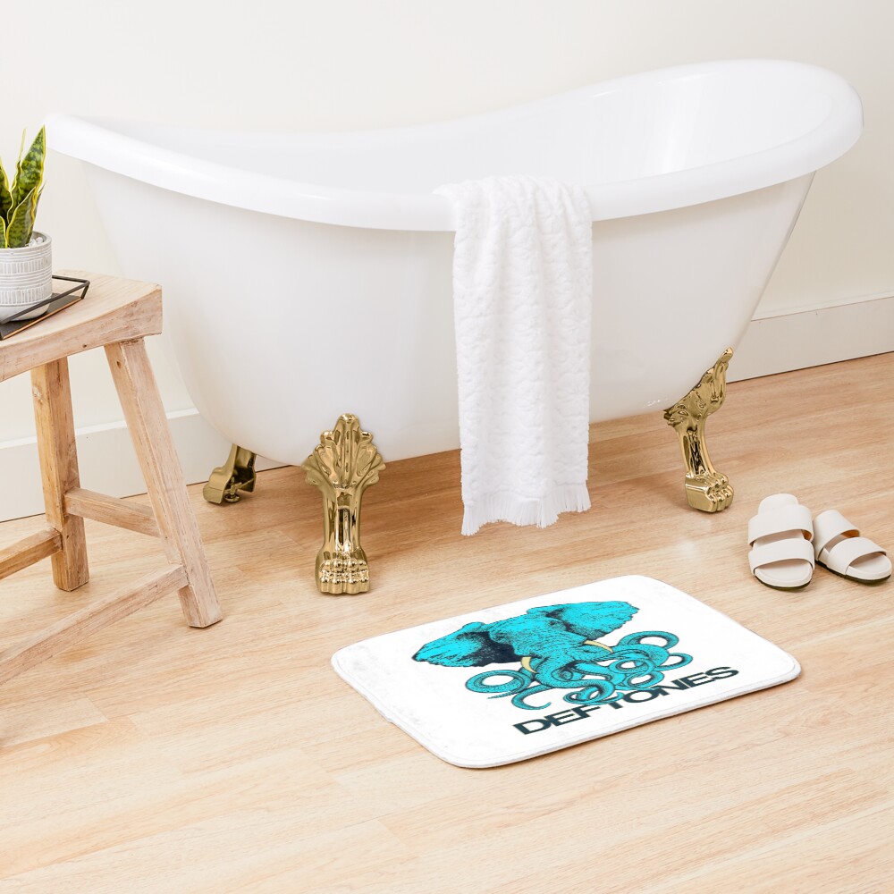 Deftones Golden Records Graphic Design Bath Mat - Image 2