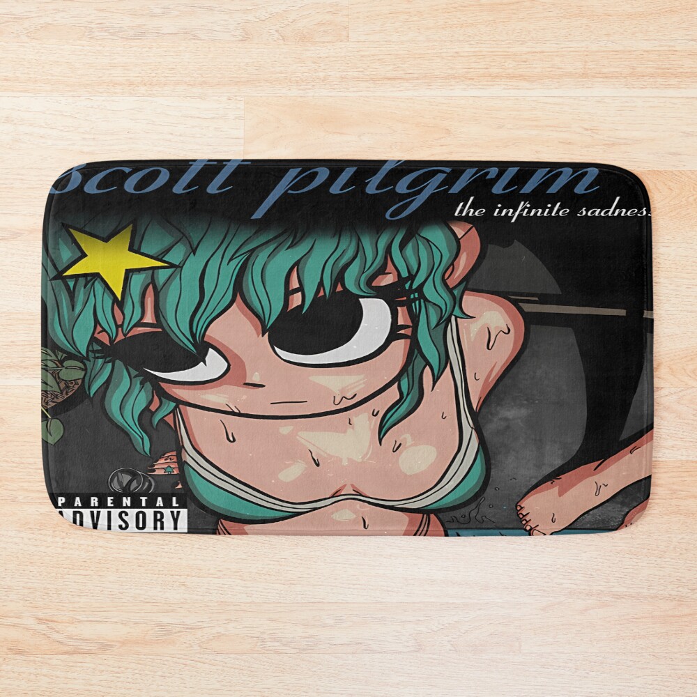 Scott Pilgrim X Deftones Bath Mat