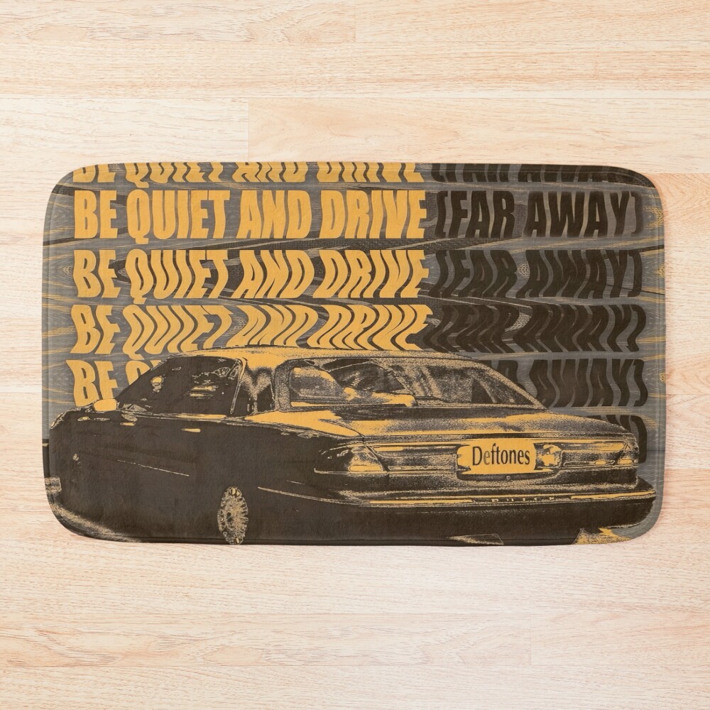 Deftones Drive Inspired Artwork Bath Mat