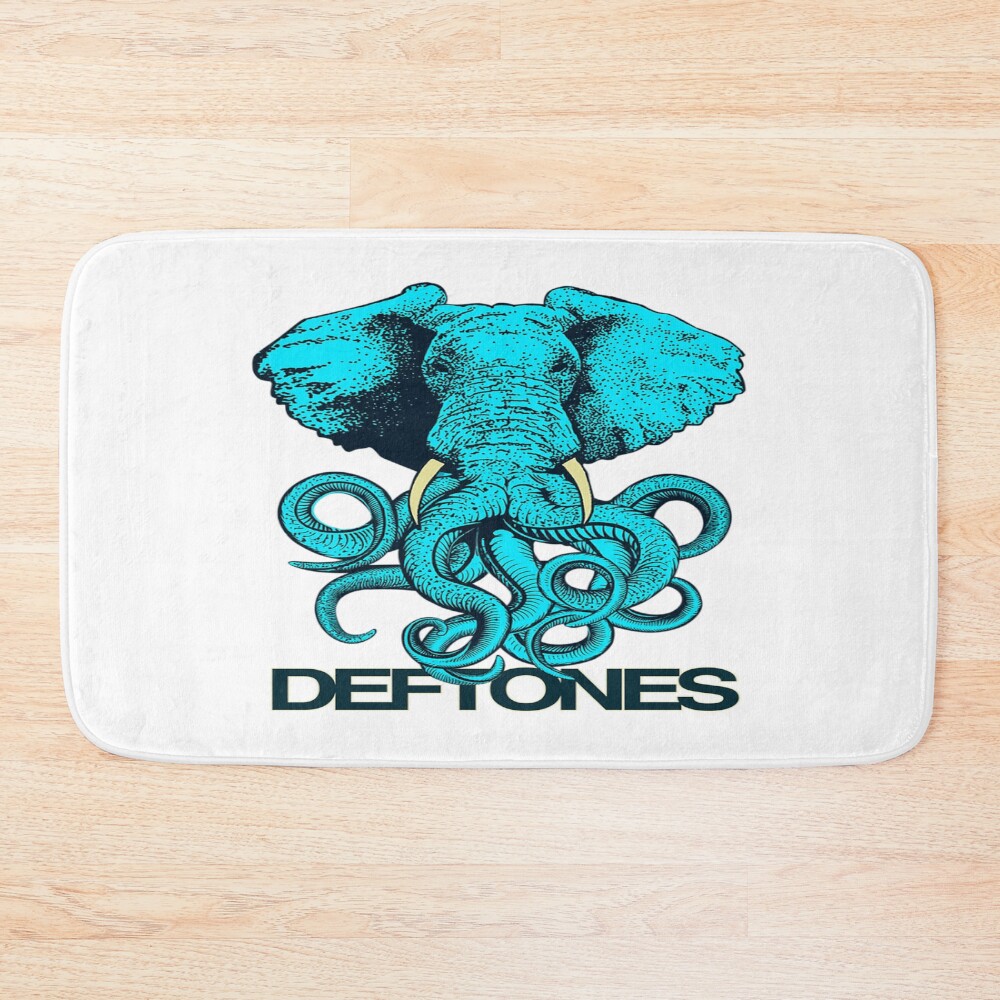 Deftones Golden Records Graphic Design Bath Mat