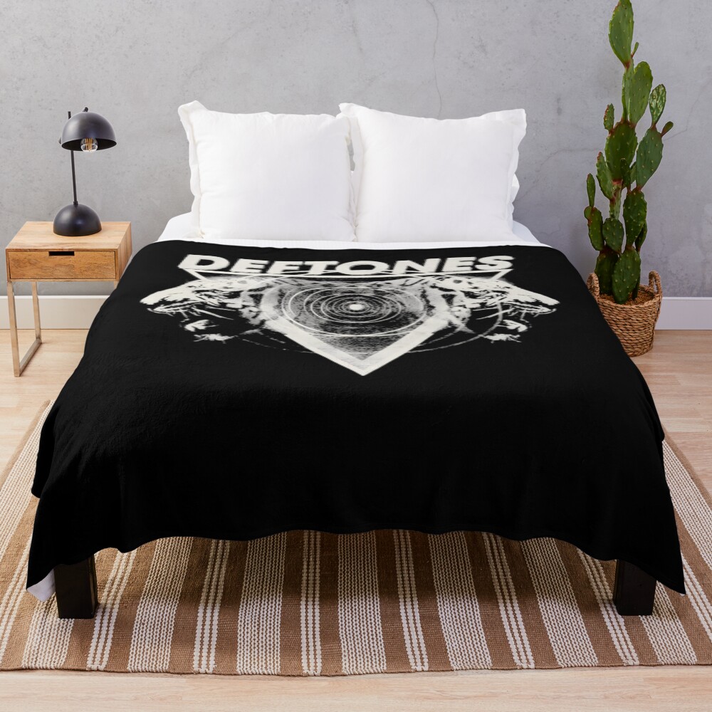 Deftones Alternative Metal Throw Blanket