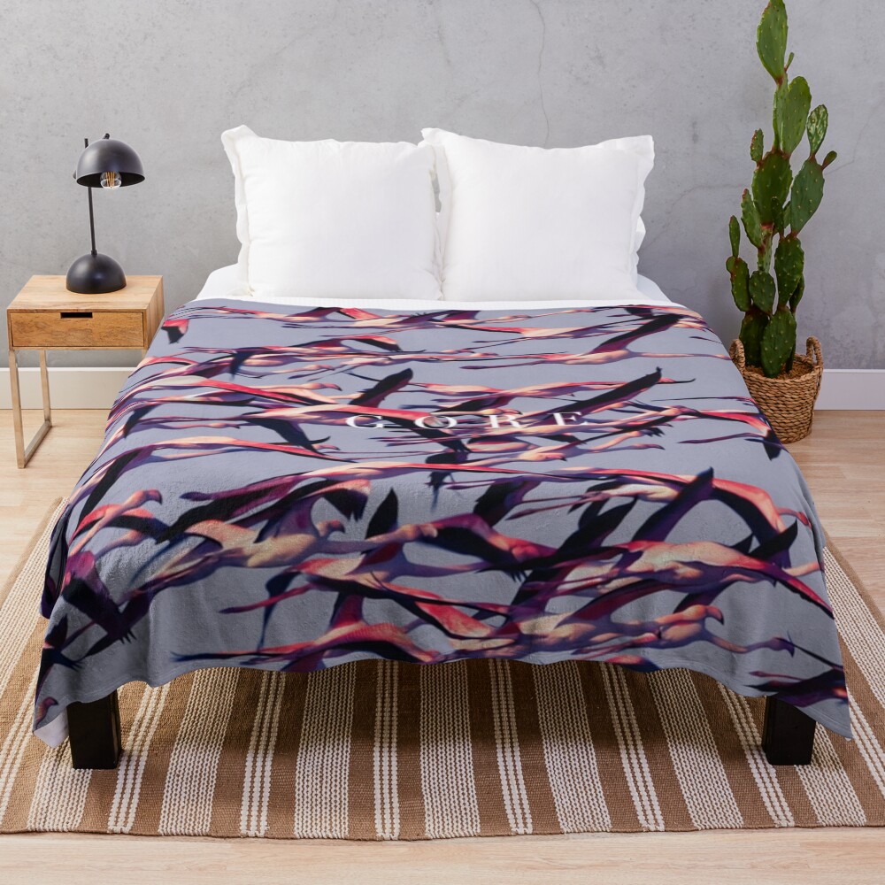 Deftones Gore Album Throw Blanket