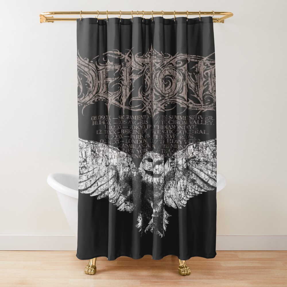Deftones Artistic Graphic Shower Curtain