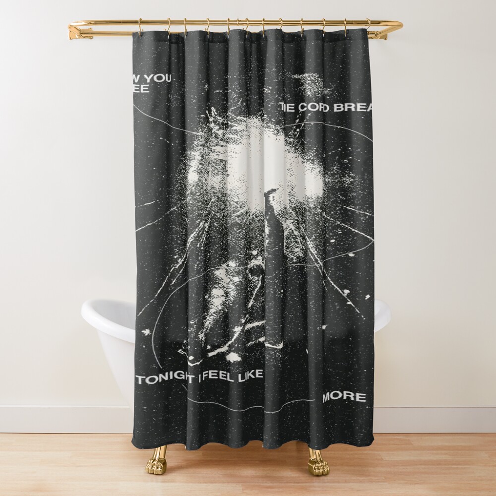 Vintage Deftones Artwork Shower Curtain