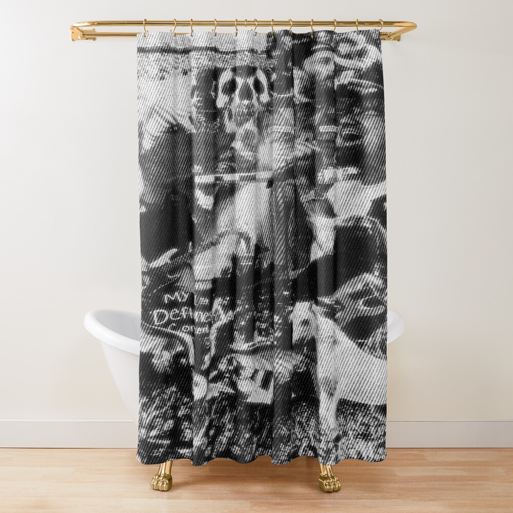 Deftones Album Collage Shower Curtain