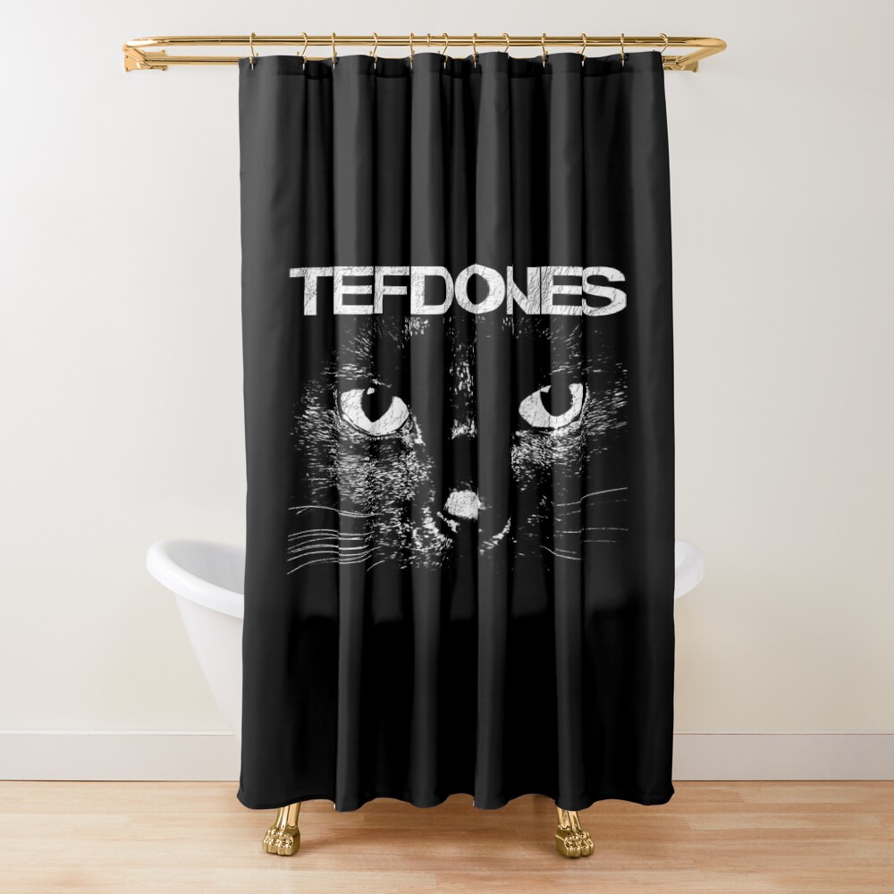 Deftones Cat Band Shower Curtain